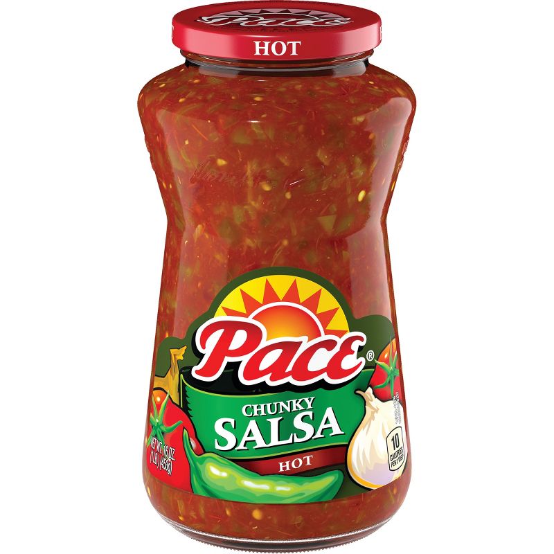 Pace Hot Chunky Salsa 16oz