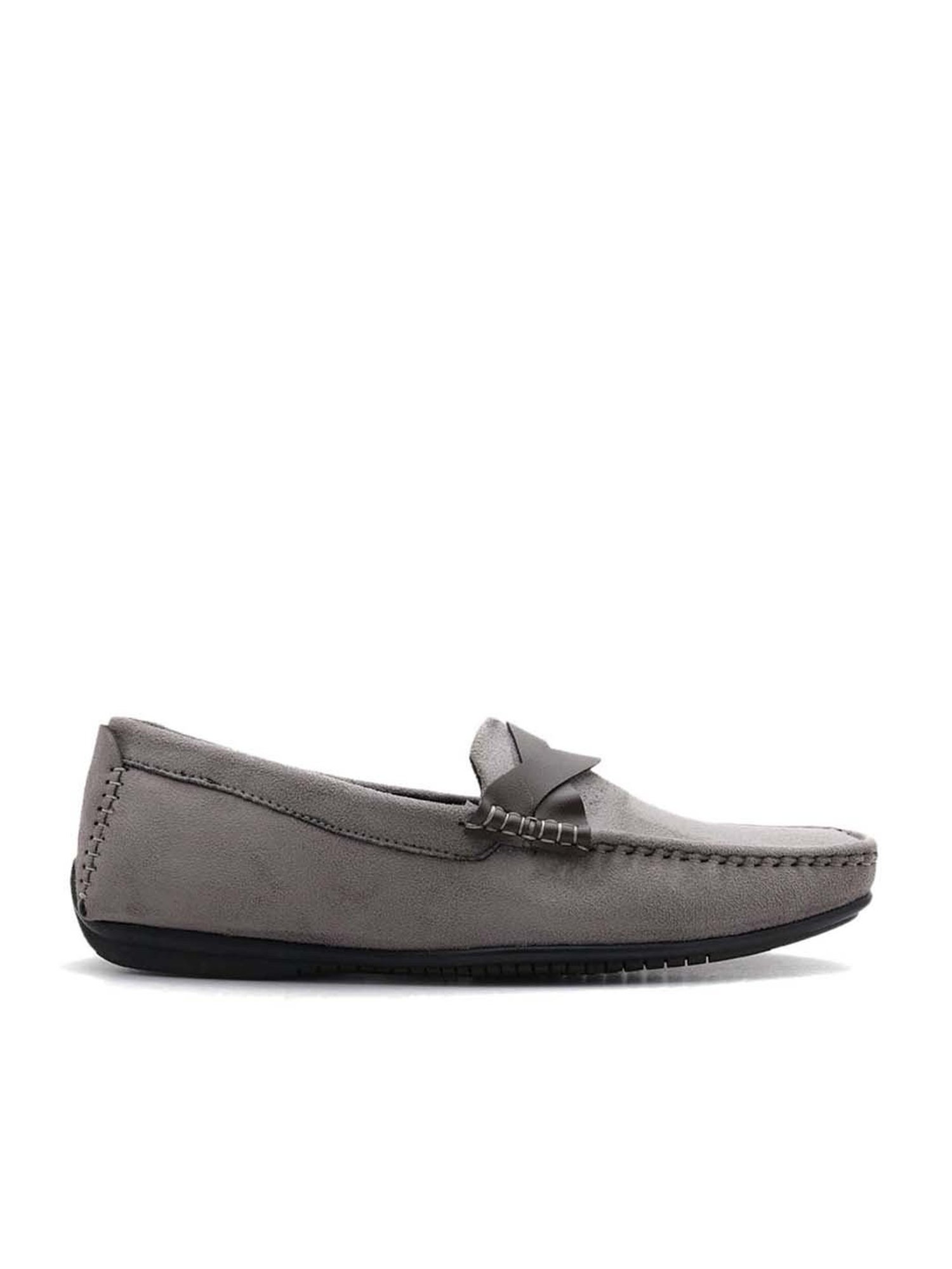 Monkstory Men's STILO Grey Loafers