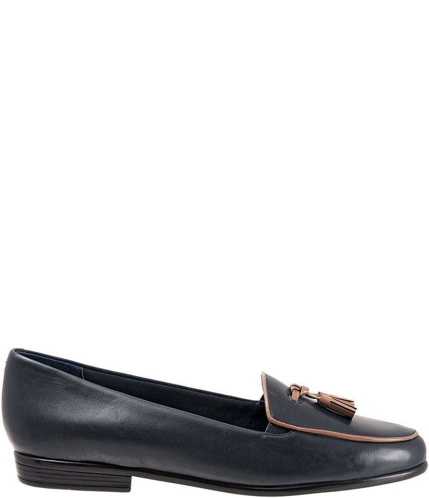Jack Rogers Blair Pointed Toe Bow Leather Flats