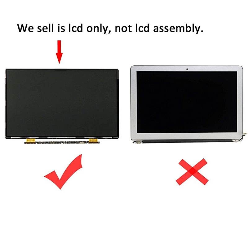 Replacement for MacBook Air 13" A1369 A1466 LCD Screen LP133WP1 2010-2017