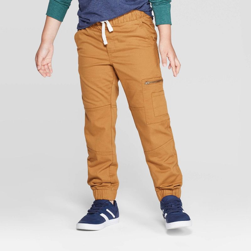 Boys' Chino Pants - Cat & Jack™ Dark Blue 6