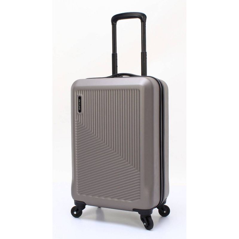Skyline 24" Hardside 4pc Luggage Set - Brushed Nickel