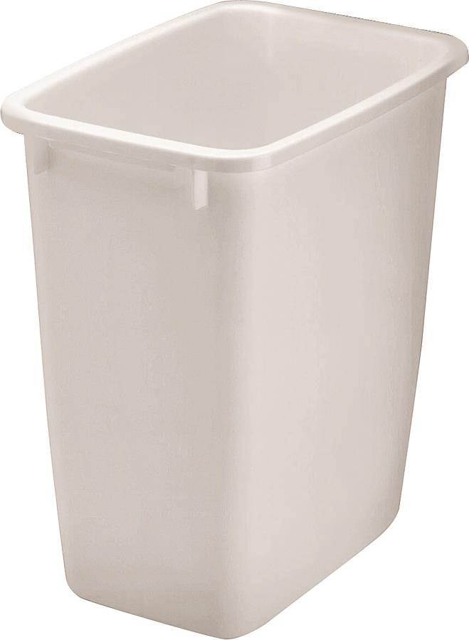 Rubbermaid 21 Qt White Wastebasket  FG280500WHT