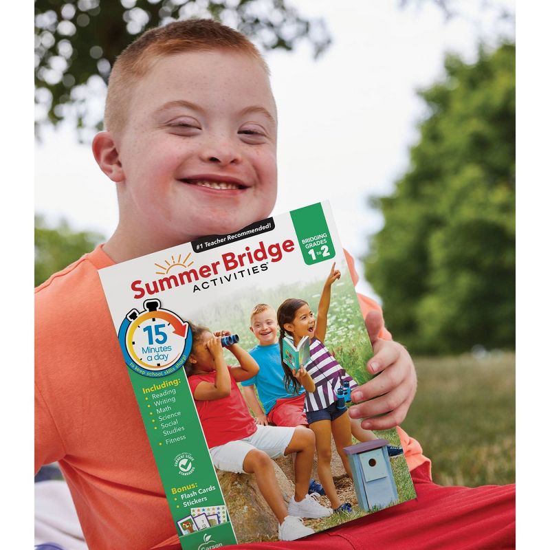 Summer Bridge Activities Grades 1–2 - by CARSON-DELLOSA PUBLISHING LLC (Paperback)