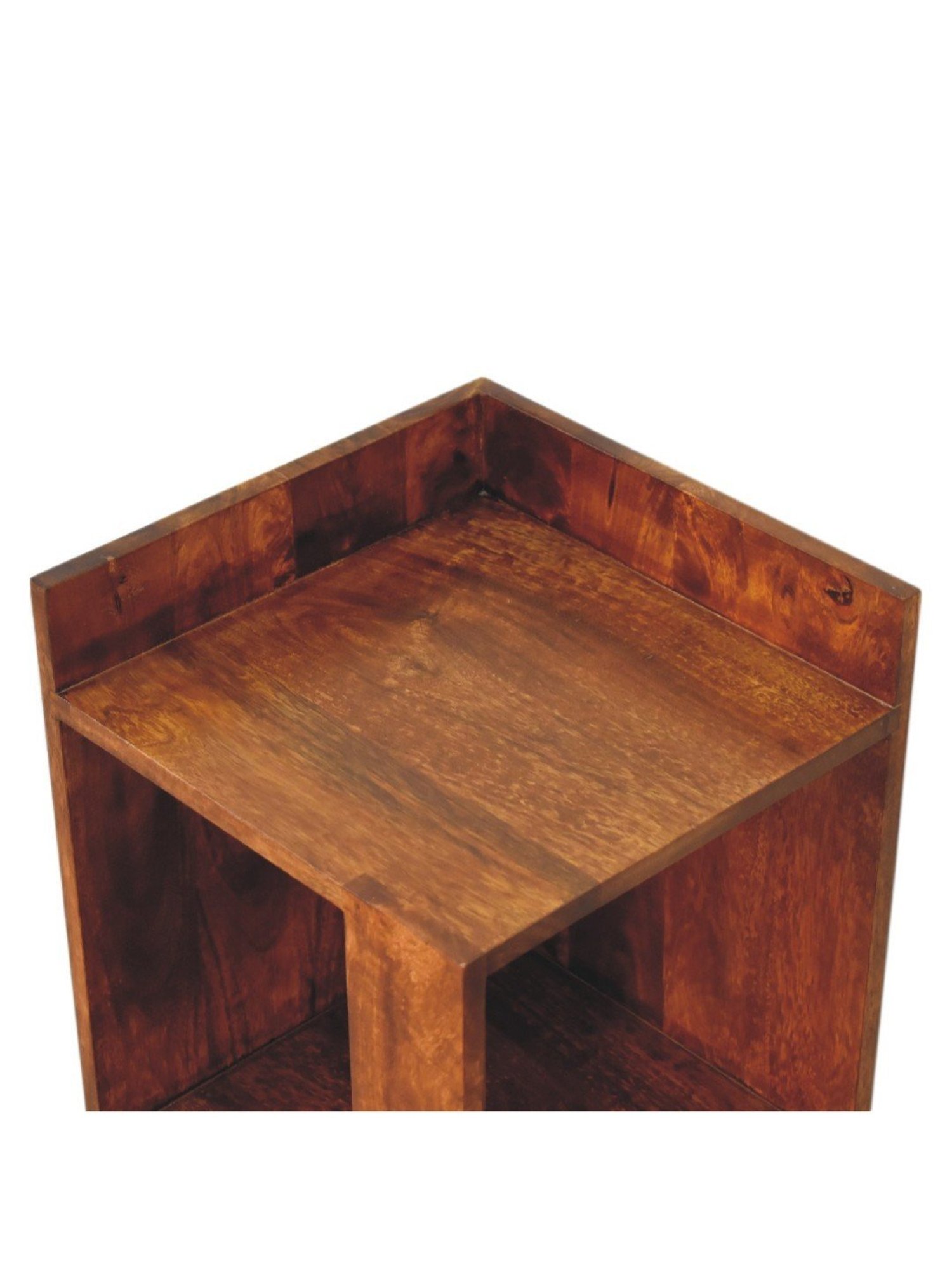 Sleepyhead Ally Teak Brown Sheesham Wood Bedside Table