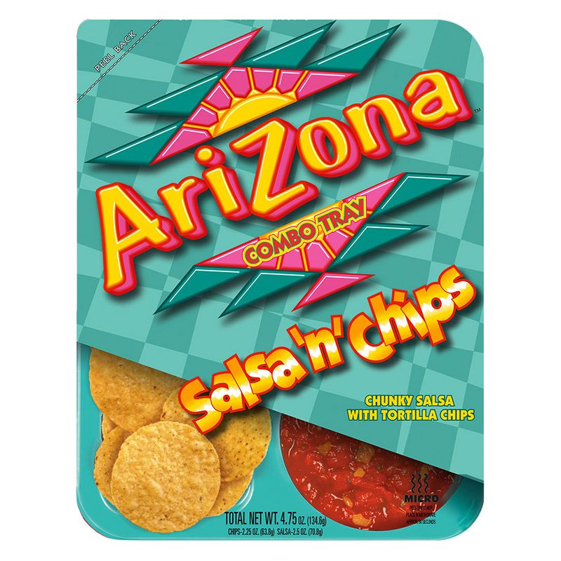 AriZona Salsa 'n' Chips - 4.75oz Tray