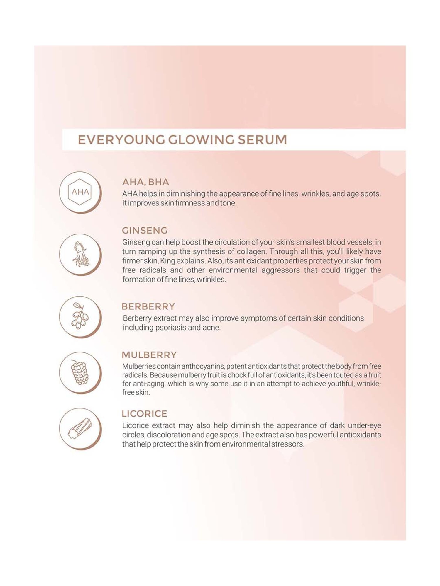 ETSLEY Everyoung Glowing Skin Serum - 30 ml