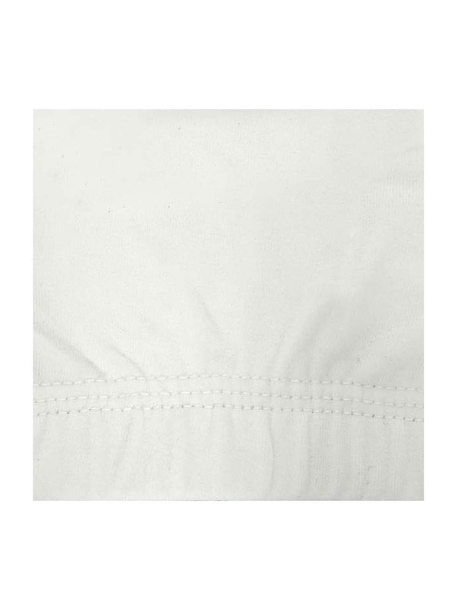 Tiny Bugs Kids White Cotton Printed Sports Bra