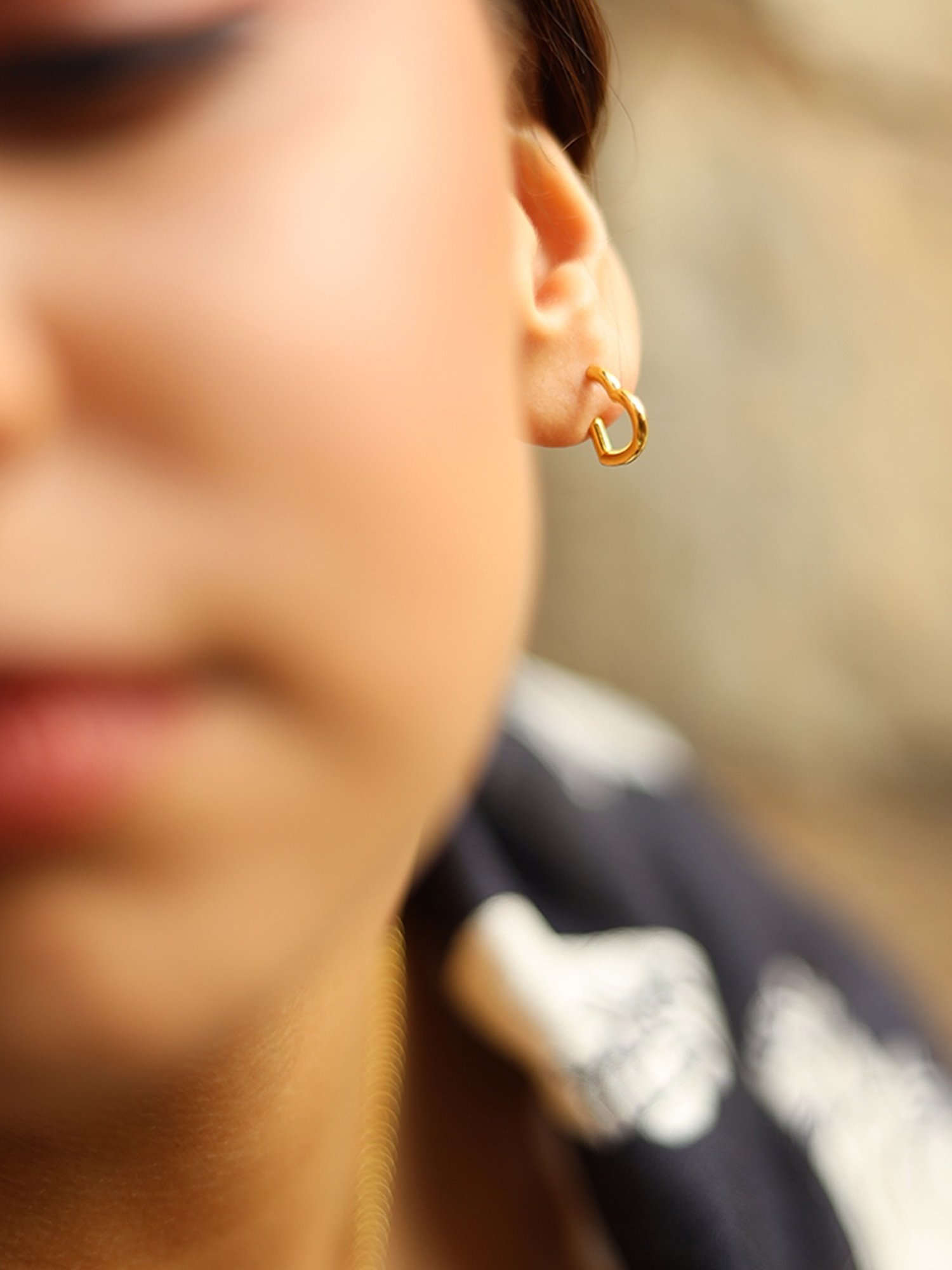 Perfectly Average Heart Studs for Women & Girls