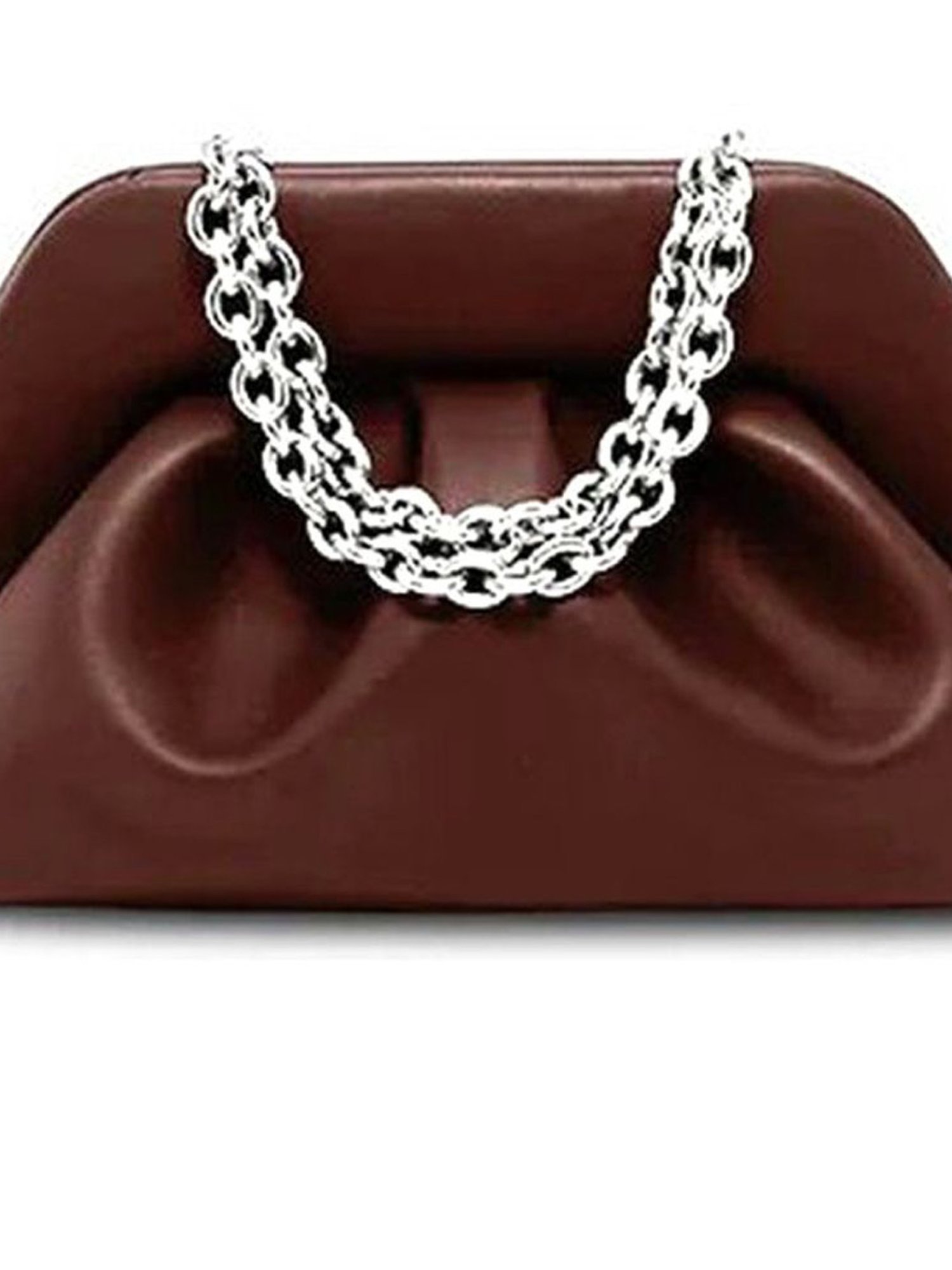 Themoire Marsala Tia Coffee Clutch