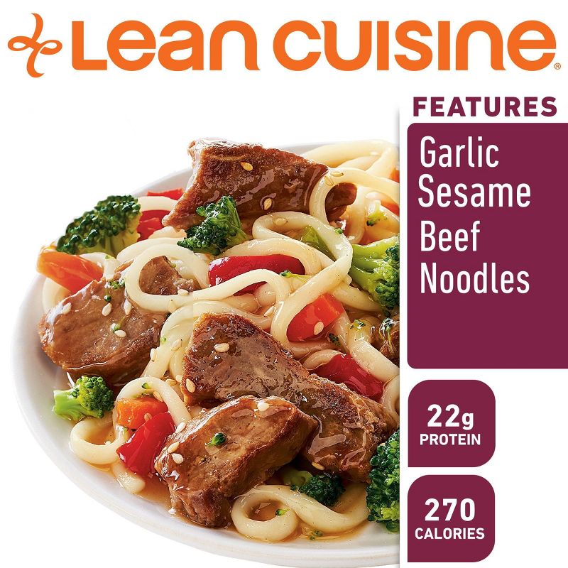 Lean Cuisine Marketplace Frozen Garlic Sesame Noodles with Beef - 8oz
