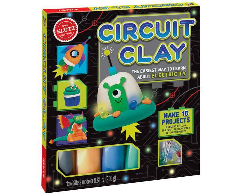 Circuit Clay : The Easiest Way to Learn About Electricity (Paperback) (Klutz)