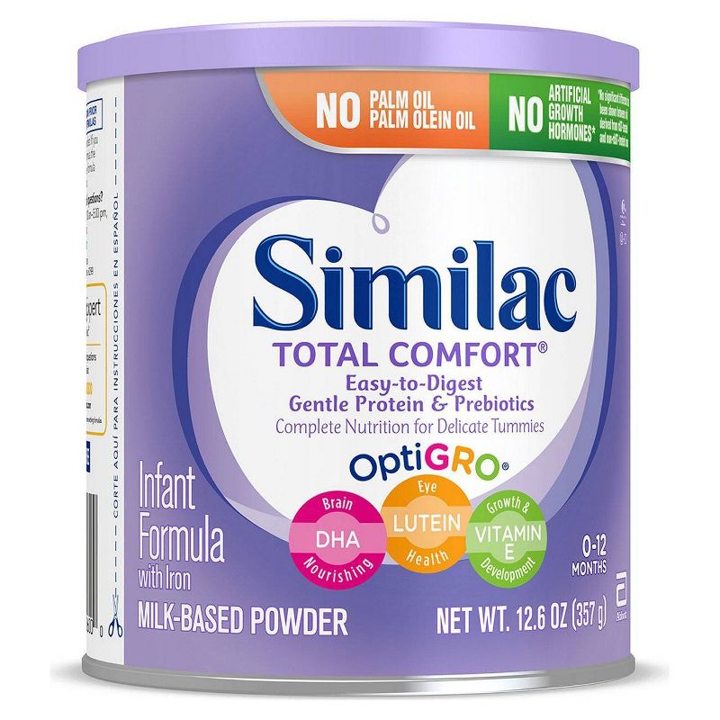 Similac Total Comfort Infant Formula Powder with Iron - 12.6oz