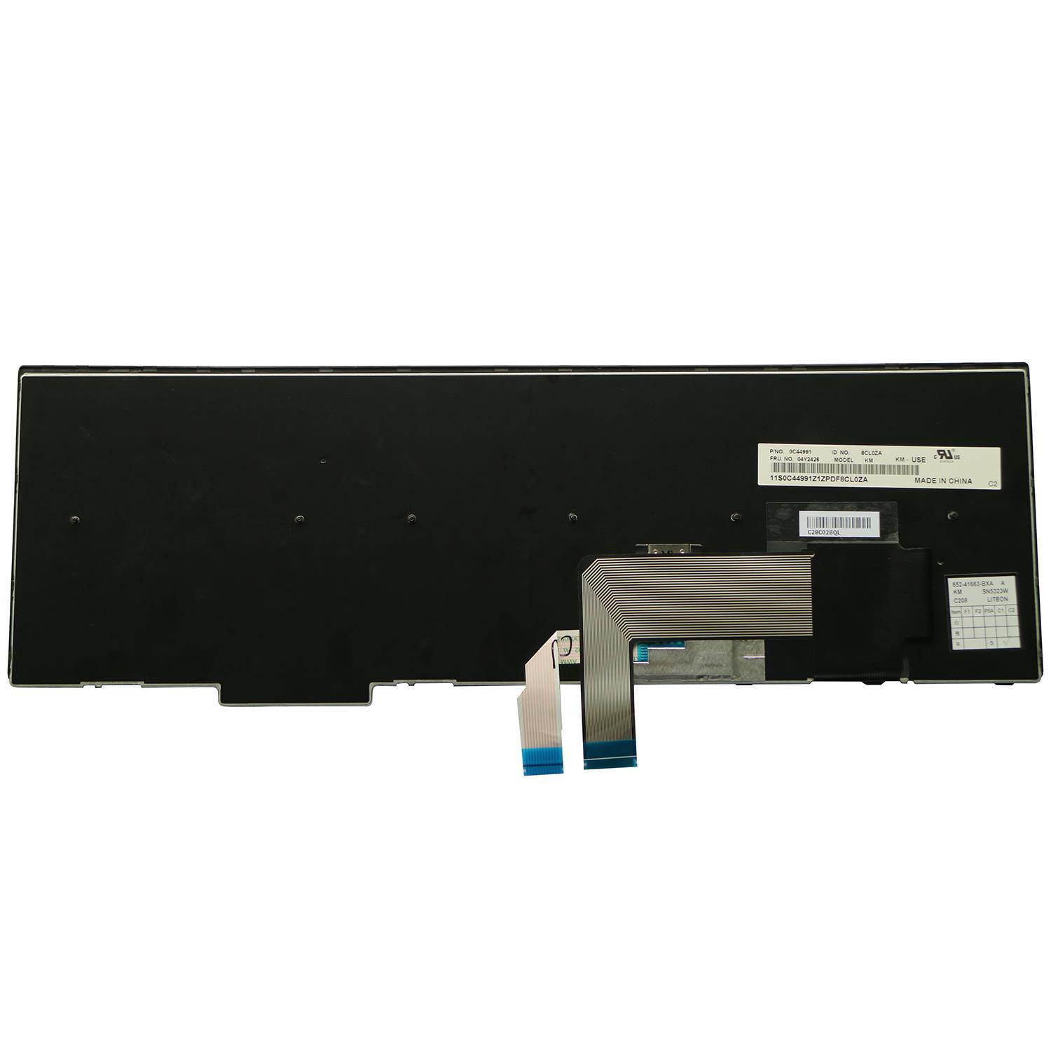 AUTENS Replacement US Keyboard for Lenovo ThinkPad T540 T540p L540 W540 W541 T550 W550 W550s T560 L560 L570 Laptop No Backlight (6 Fixing Screws)