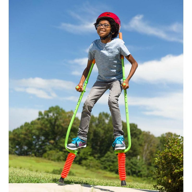 HearthSong Jump2It Adjustable Ergonomic Bouncy Pogo Stilts for Kids