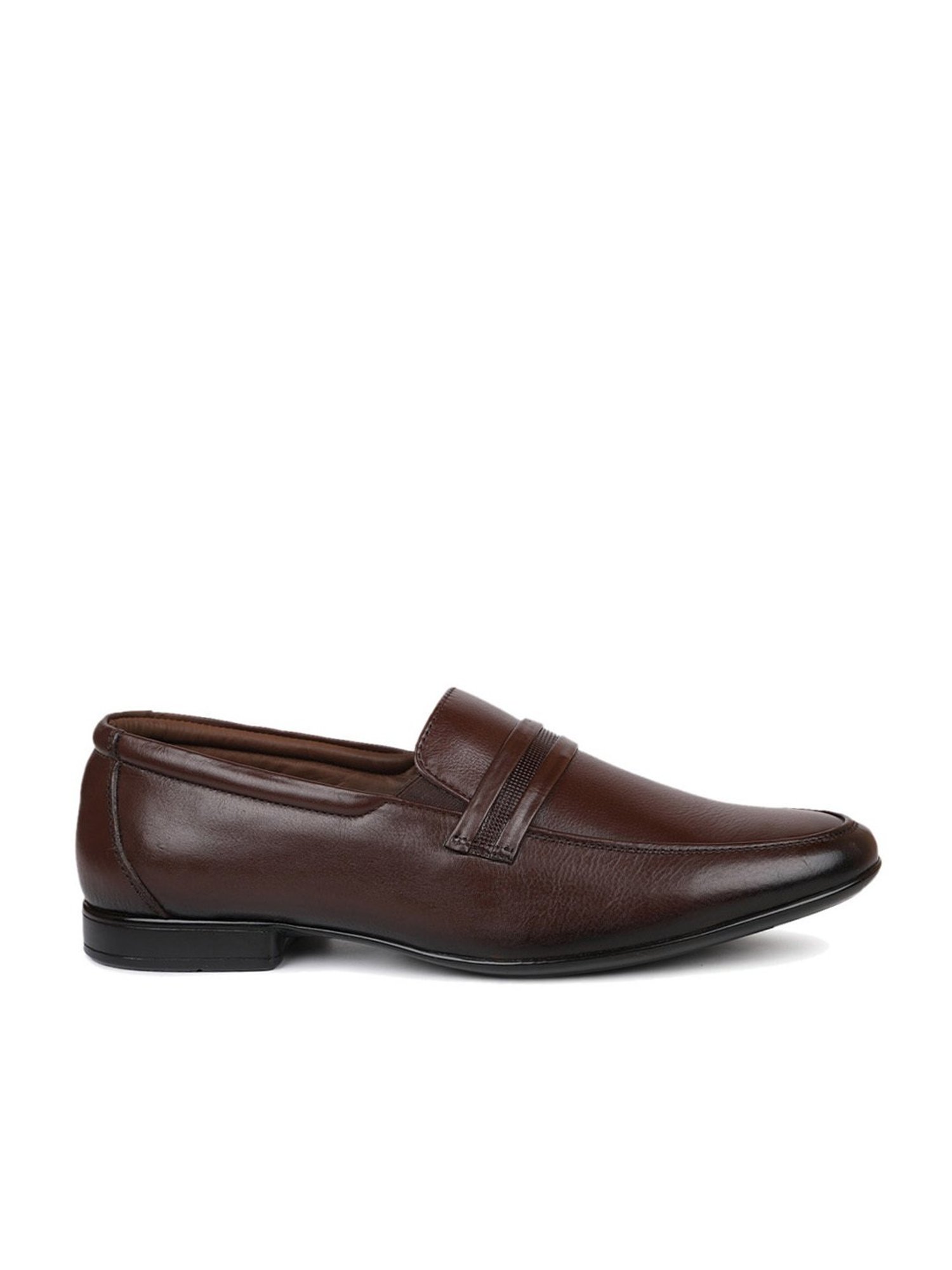 Privo by Inc.5 Men's Brown Formal Loafers