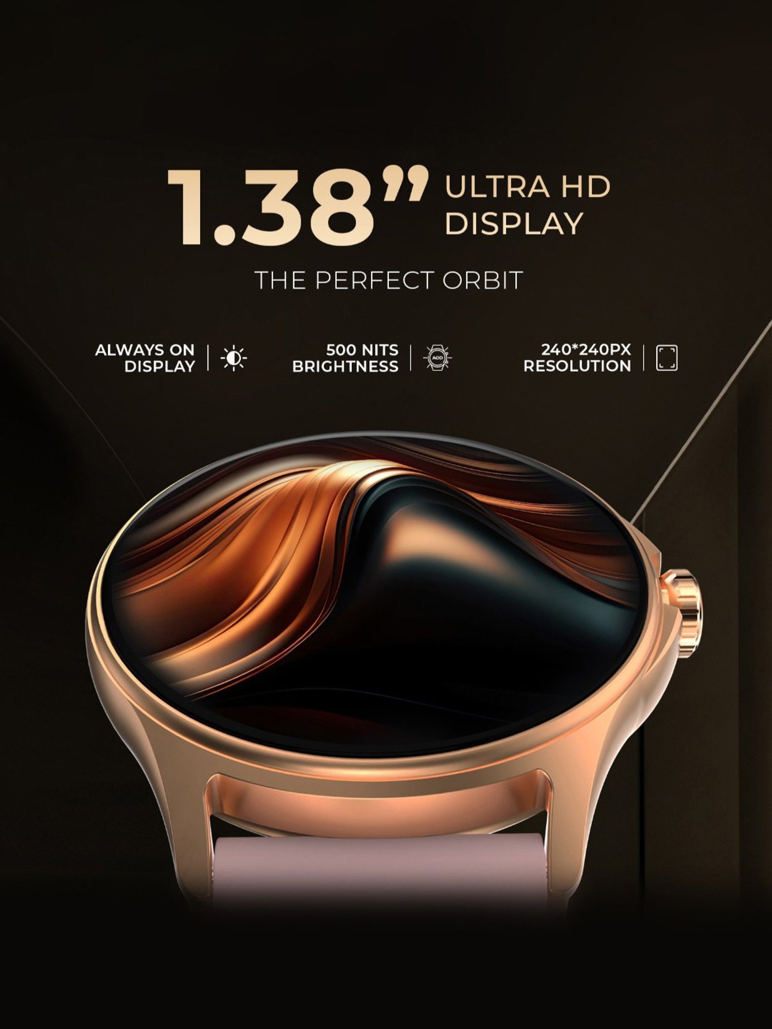 I Kall W1 Smartwatch (Black)