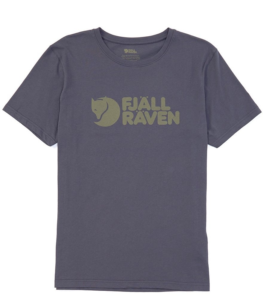 Fjallraven Logo Recyled Organic Cotton Short-Sleeve Tee