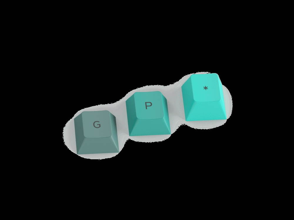 Glorious GPBT Keycaps, Gorgeous cherry-profile keycaps,super-durable PBT plastic,in a variety of vibrant colorways-Pastel