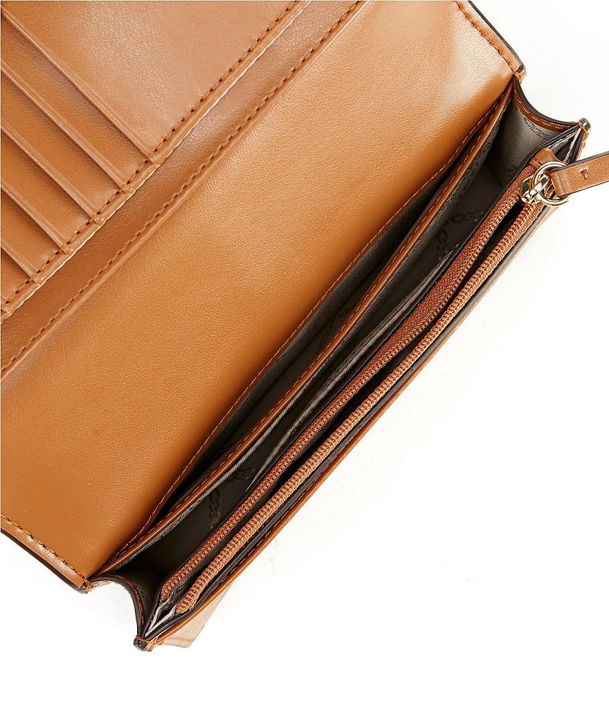 Michael Kors Signature Jet Set Charm Top Handle Phone Crossbody Bag