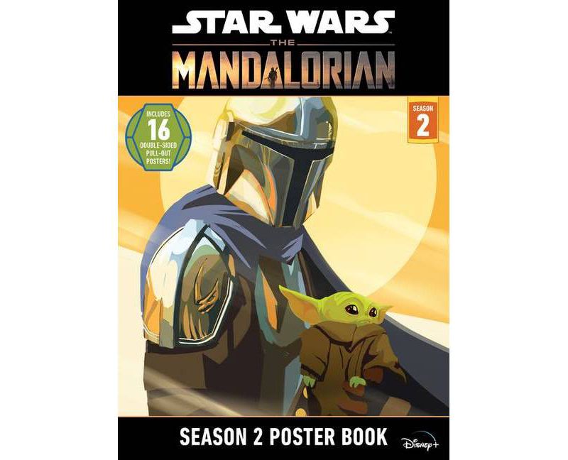 Star Wars: The Mandalorian Season 2 Poster Book - (Paperback)