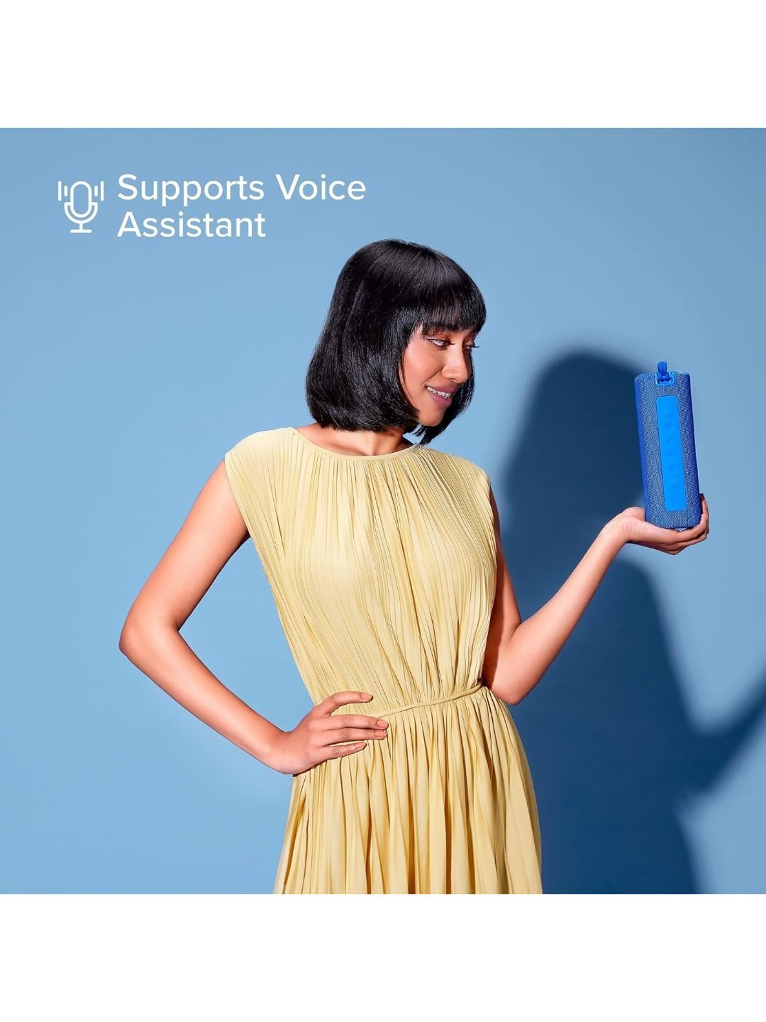 Xiaomi Portable Wireless Bluetooth 16W Hi-Quality Speaker with Upto 13hrs Playback (Blue)