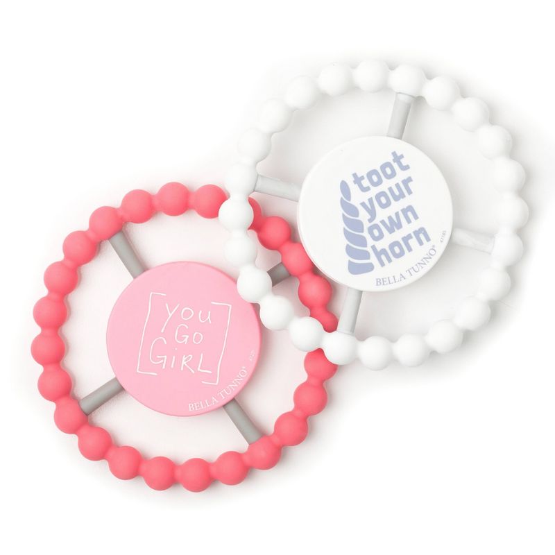 Bella Tunno Teether - Girl - 2pk