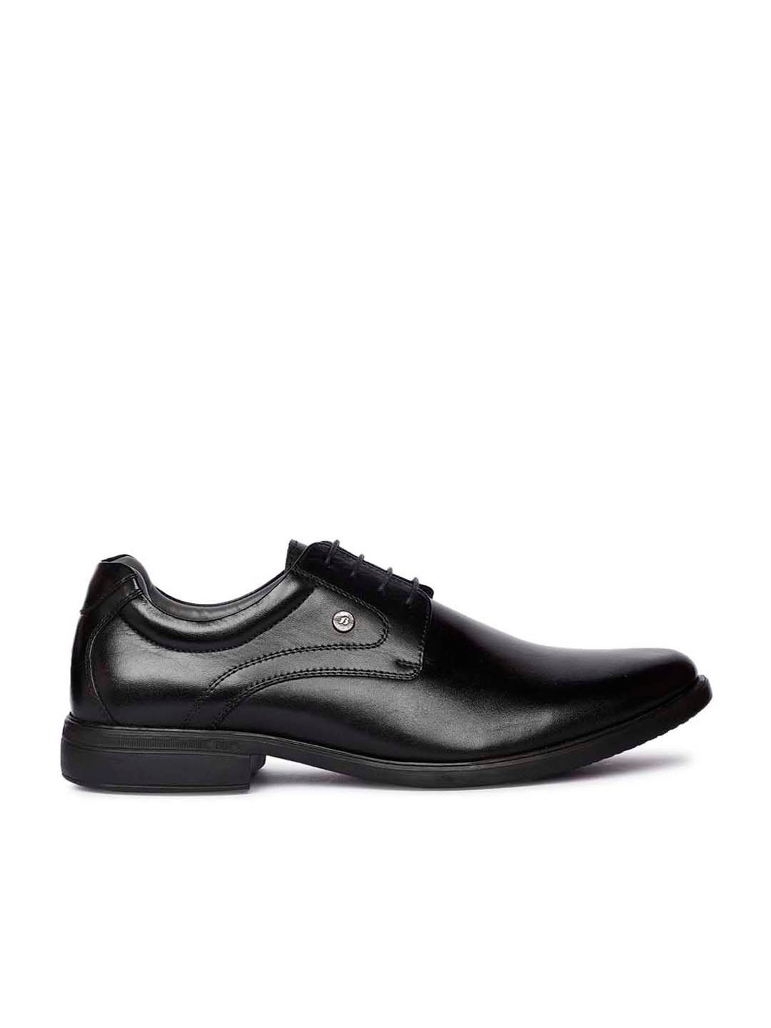 Bata Men's OPTIMUS Black Derby Shoes