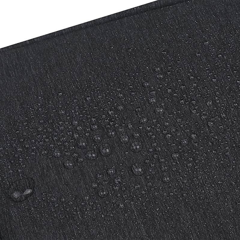 12'' Large Double Layer Waterproof Handbag Travel Office Gear Organizer Electronics Accessories Gadget Big Bag For USB Cable, SD Card, Hard Drive, Digital Camera, iPad (XL,Black)