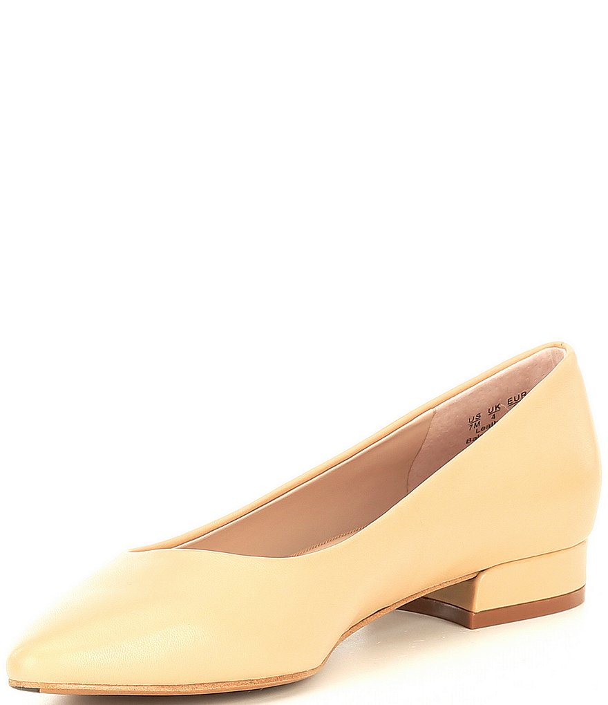Preston & York Saylor Leather Pointed Toe Flats