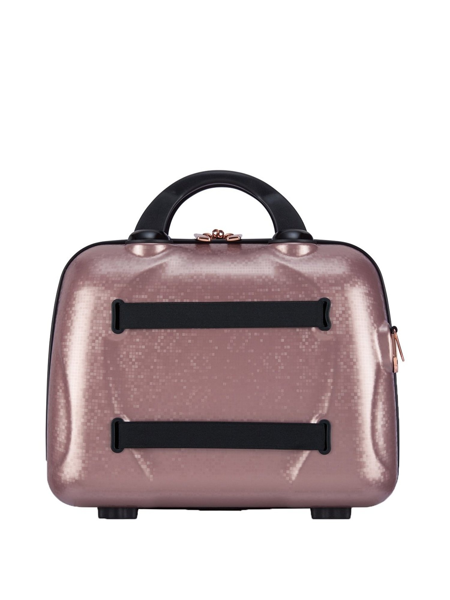 it luggage Sparkle Pink Vanity Case 35 cms Fashion Handbag for Women Cosmetic Box