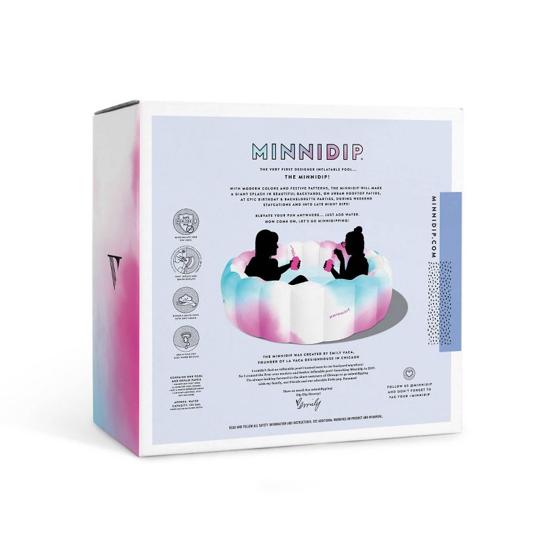 Minnidip Tufted Kiddie Pool - Ombre