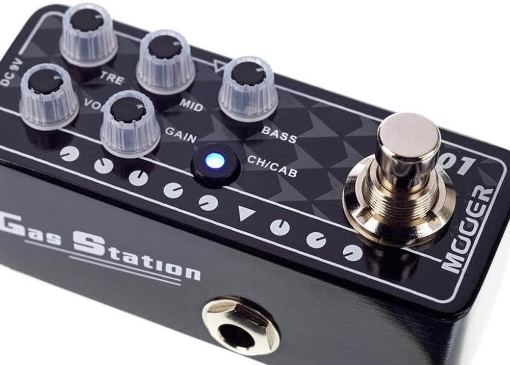 Mooer Gas Station Micro Preamp Black