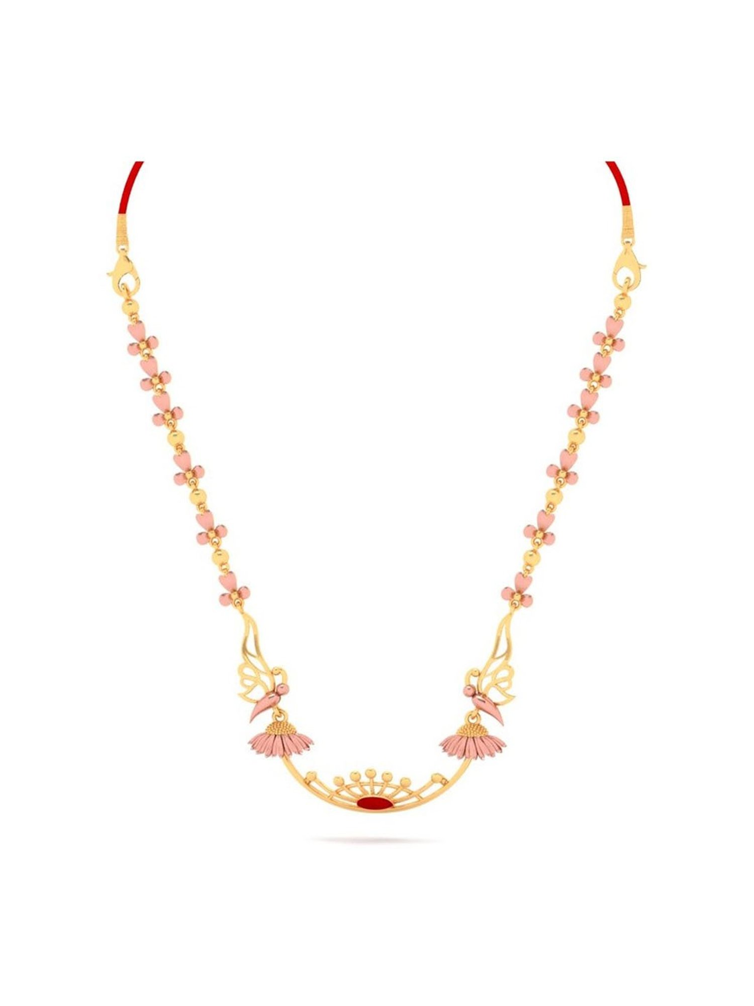 P.C. Chandra Jewellers 14k Yellow Gold Special Design Necklace