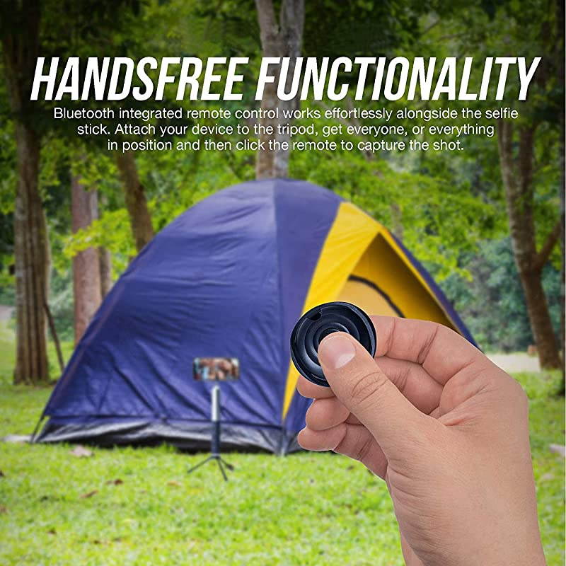 Bluetooth Selfie Stick Tripod with Remote Compatible with iPhone 6 6s and 7 plus Android Samsung Galaxy S7 S8 Plus Edge CompactExtendable Aluminum Monopod for Photo and Video Use Gray