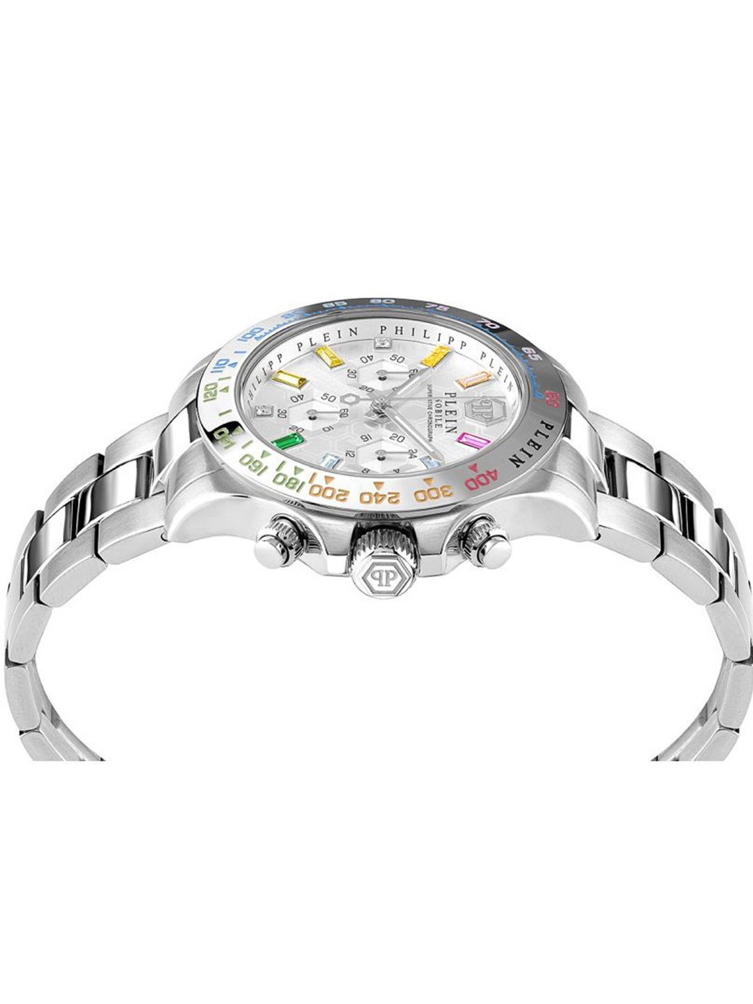 PHILIPP PLEIN Nobile Lady Women Silver Round Dial Analog Watch - PWSBA0123