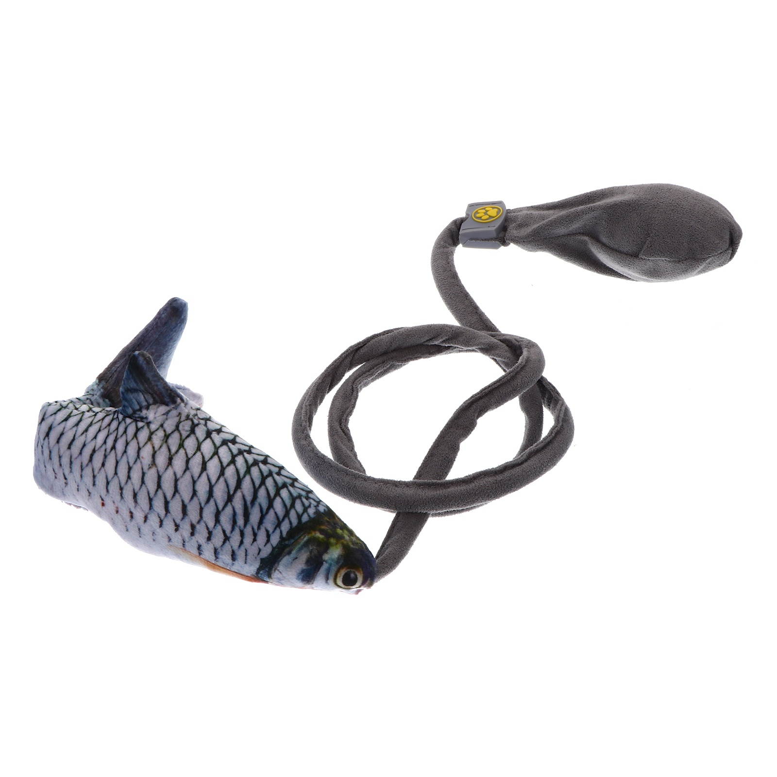 Imitation Fish Toy with Air Bag Interactive Toy Pet Plush Toy for Pet Cat Kitten