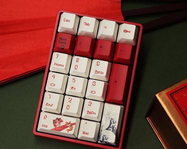 2, 60% Wired/Wireless Mechanical Keyboard (Kailh Box Brown Switch/White Case) - Full Keys Programmable - True RGB Backlit - Tap Arrow Keys - Double Shot PBT Keycaps - NKRO - 1900mAh Battery