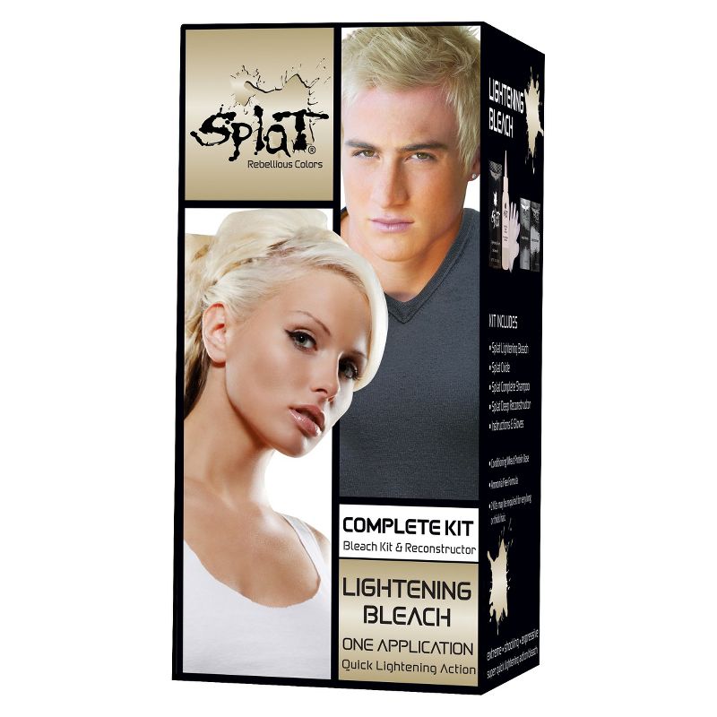 Splat Hair Color & Bleach Kit - Lightening Bleach - 6.5 fl oz - 1 Kit