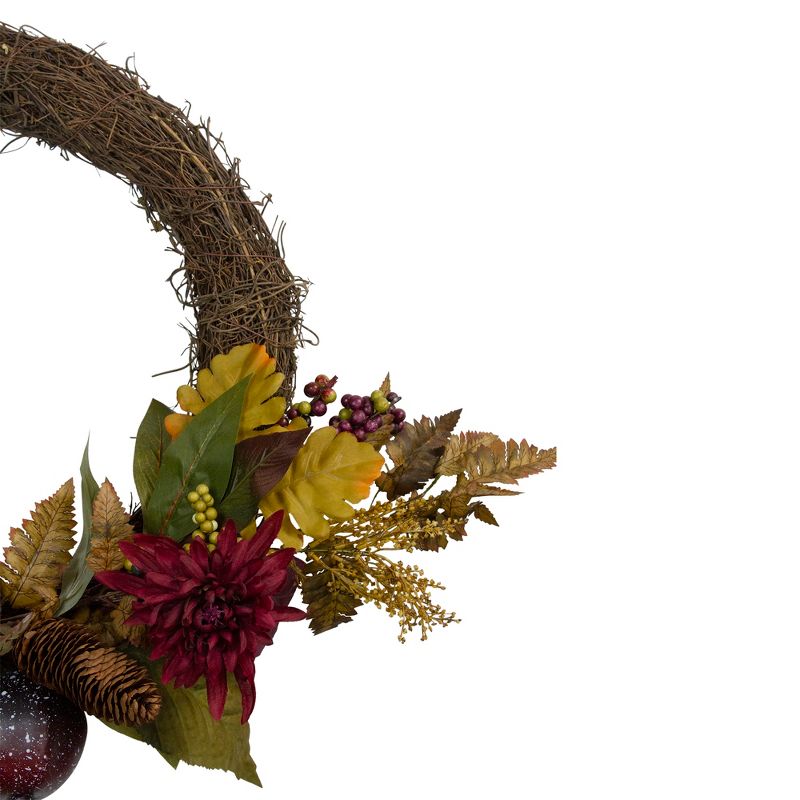 Darice 72" Prelit Commercial Size Canadian Pine Artificial Christmas Wreath - Clear Lights