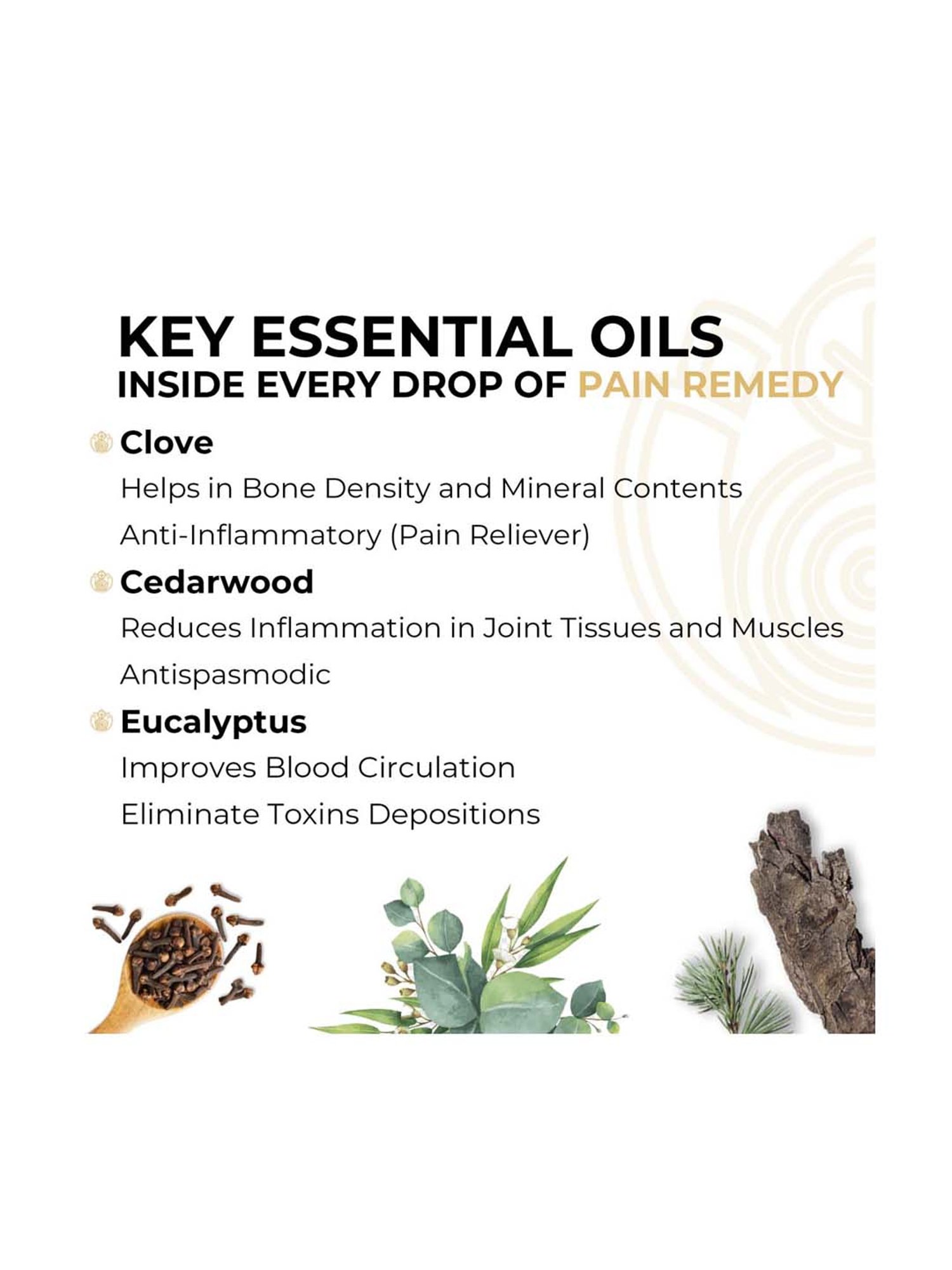 CORE & PURE Pain Remedy Oil - 30 ml