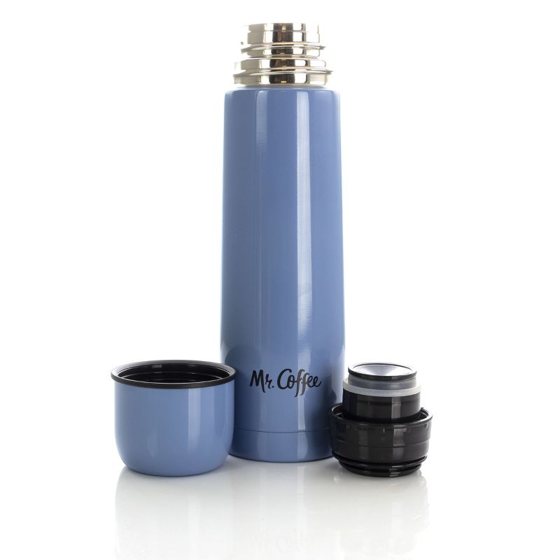 Mr. Coffee Javelin Pastel 15.5 Ounce Stainless Steel Thermal Travel Bottle Set