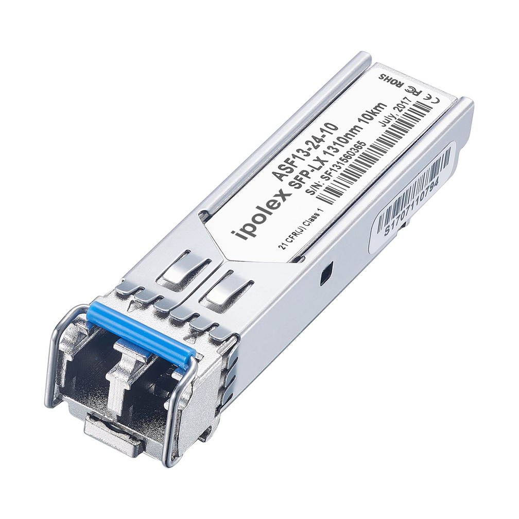 1.25G SFP Transceiver 1000Base-LX, 1310nm SMF, up to 10 km, Compatible with Juniper QFX-SFP-1GE-LX, Ubiquiti, Mikrotik, D-Link, Netgear and More