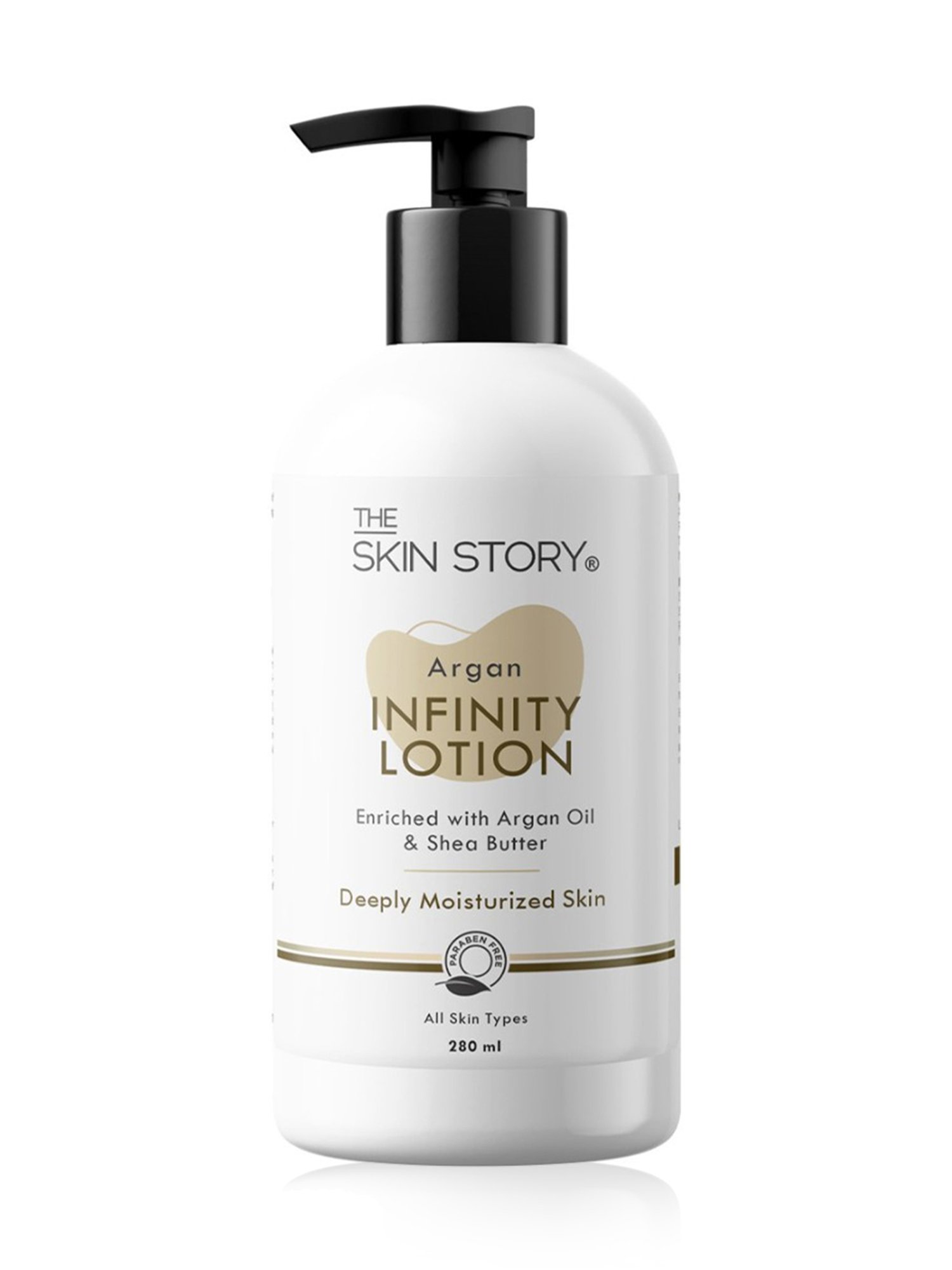 The Skin Story Shea Butter Argan Infinity Lotion for Deeply Moisturized Skin - 280 ml