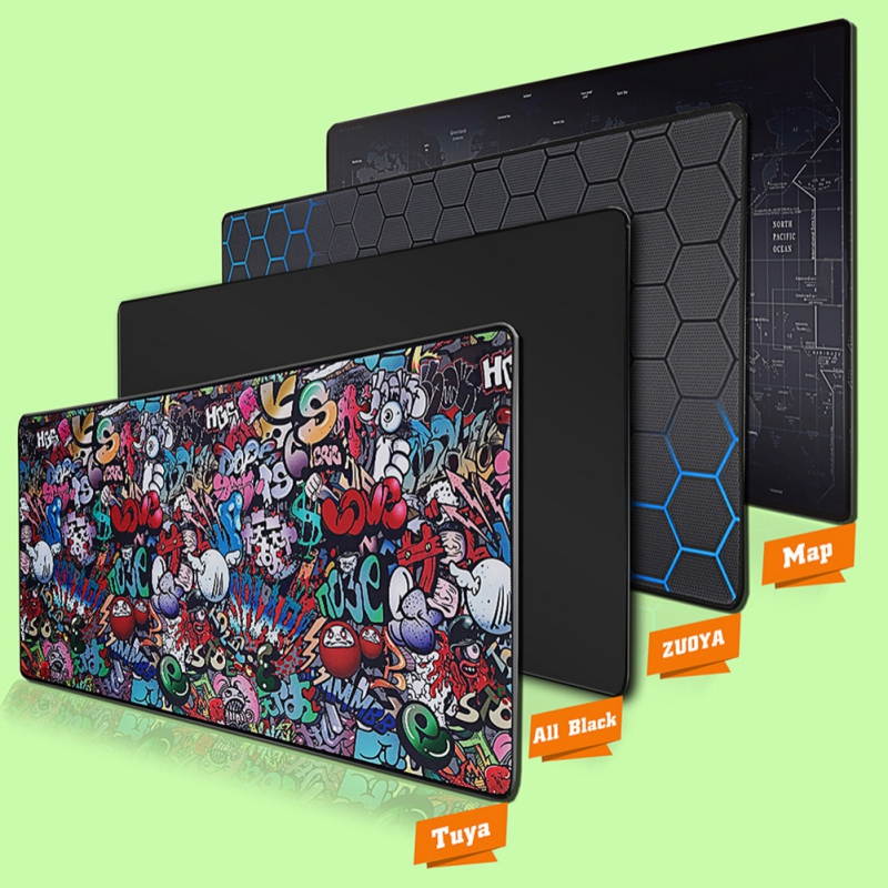 Gaming Mouse Pad Large Size 300*700MM Water-Resistant Extended Mouse Mat World Desk Mat Gaming Support for Computer, PC and Laptop