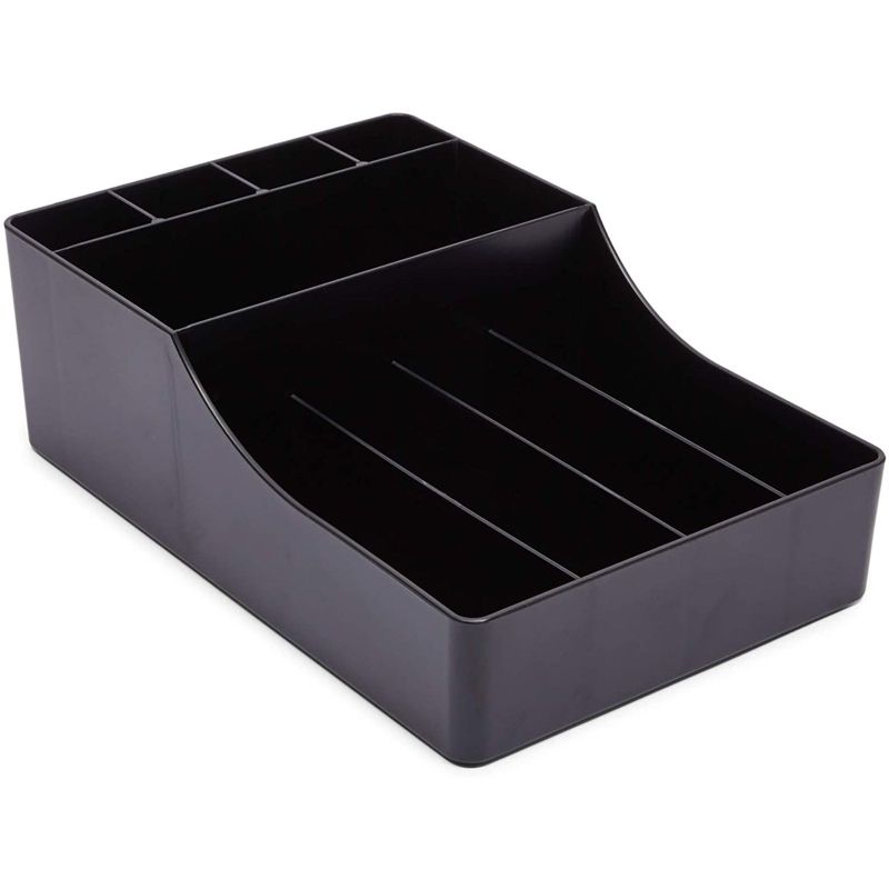 Stockroom Plus Coffee Condiment Organizer for Countertop, Kitchen, Break Room (8 x 12 x 4 In)