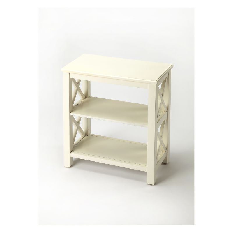 25" Vance Bookshelf Cottage White - Butler Specialty
