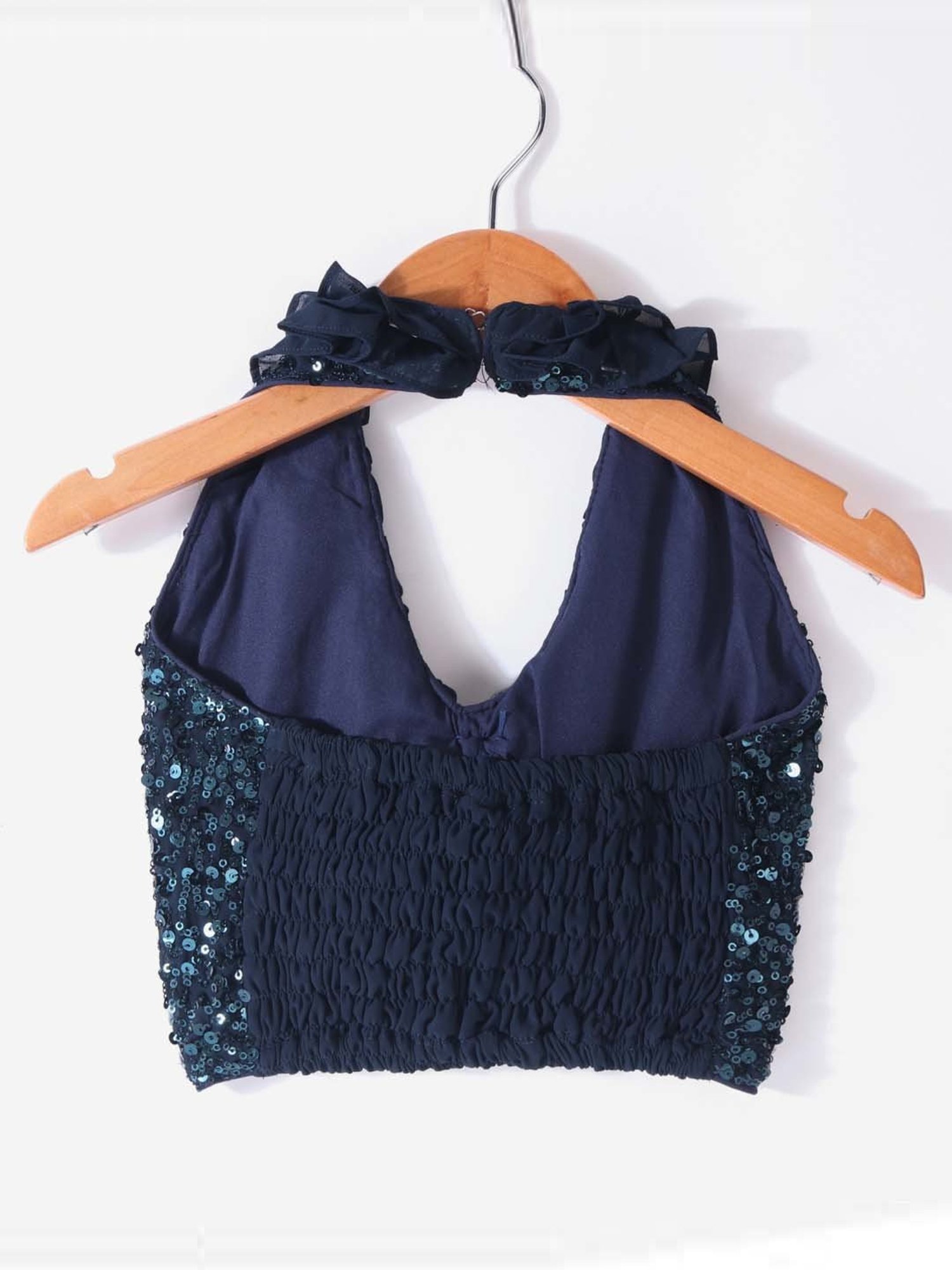 TWISHA Kids Navy Applique Top Set