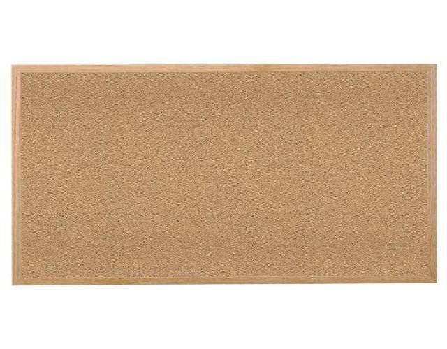 Ghent Push-Pin Bulletin Board, Cork, 48-1/2"H x 72-1/2"W, Natural   WK46