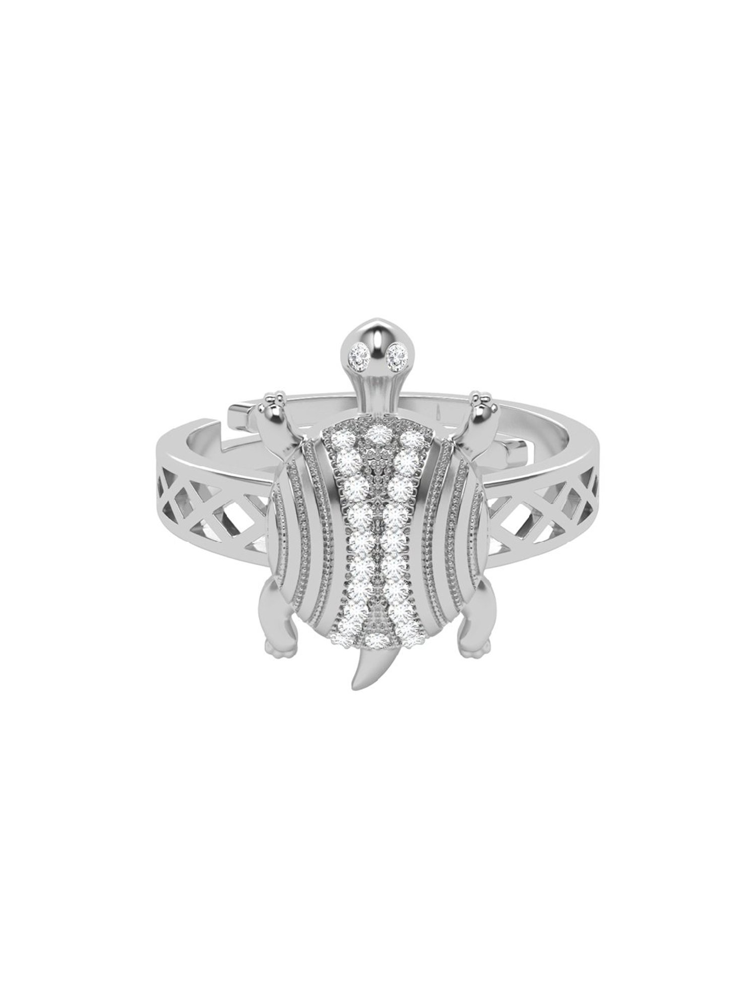 GIVA 925 Silver Pearly Bloom Ring for Women & Girls